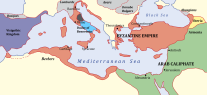 The Byzantine Empire around the time of David