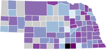 COVID-19 rolling 14day Prevalence in Nebraska by county.svg
