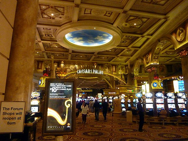 Caesars Palace, a popular casino on the Las Vegas Strip