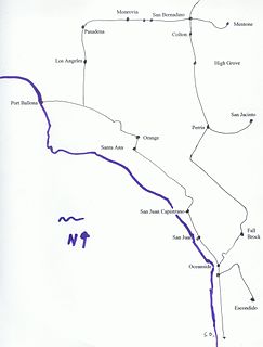 California Central Railway Short lived Southern California railroad system (1887-1889)