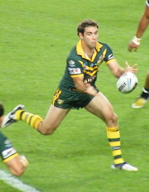 Former Melbourne Storm, Queensland and Australia hooker Cameron Smith holds the NRL records for matches played, points scored, goals kicked, tackles m