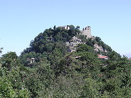 Château de Canossa.