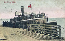 Винтовой пароход «Carlotta» серии 1893—1894 годов, почтовая открытка