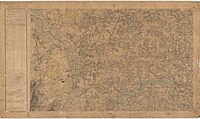 Français : Carte d'État-major de la France, Feuille Chalon-sur-Saône S.E. 1/40 000 - Ref IGN: 4EM137SE. English: Old military map of France, Feuille Chalon-sur-Saône S.E. 1/40 000.
