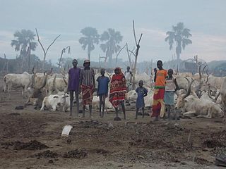 Rumbek Town in Lakes State, South Sudan