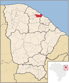 Kart over São Gonçalo do Amarante