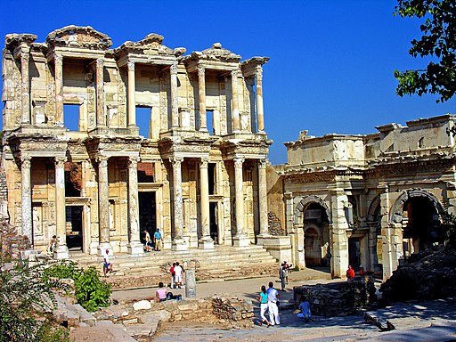 Celsus library in Ephesus