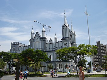 Igreja Matriz do Santíssimo Sacramento, Itajaí, Brazil.