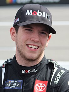 Chandler Smith, the current points leader. Chandler smith (53642374327) (cropped).jpg