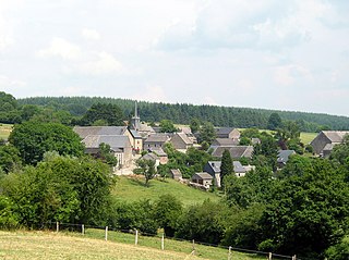 Chardeneux Place in Wallonia, Belgium