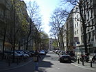 Weimarer Strasse na ulici Karl-August-Platz