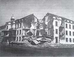 בית החולים הקתולי בפלובדיב לאחר רעש האדמה
