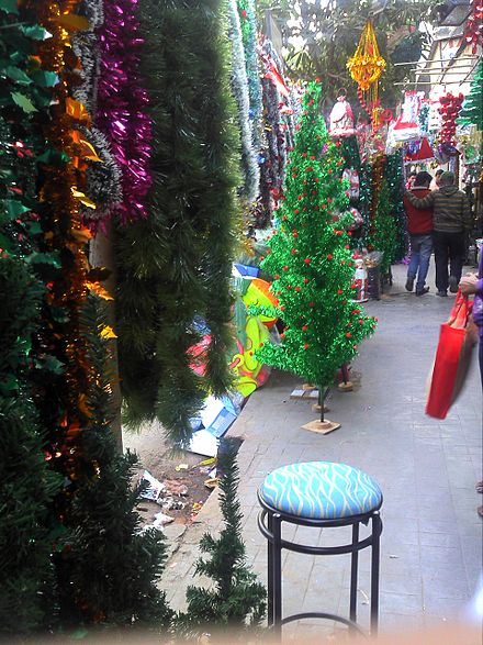 Christmas wares for sell Christmas Wares in Kolkata.jpg