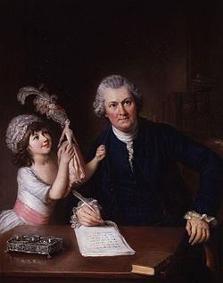 Christopher Anstey, William Hoare, circa 1777