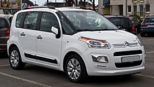 Citroën C3 Picasso HDi 115 Exclusive (Facelift) – Frontansicht, 1. März 2014, Wuppertal.jpg