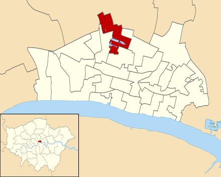 Location within the City, after the 21st century boundary changes