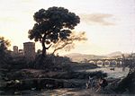 Claude Lorrain - Landscape with Shepherds - The Pont Molle - WGA04993.jpg