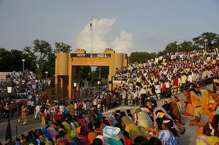 Wagah Border, Checkpoint of India-Pakistan
