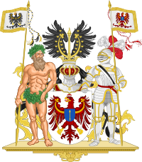 Greater Arms of the Prussian Province of Brandenburg. Coat of Arms of Brandenburg.svg