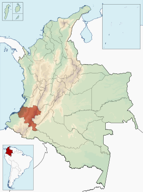 Localisation de Cauca