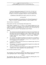 Thumbnail for File:Commission Implementing Regulation (EU) 2019-1321 of 23 July 2019 approving an amendment to the specification for a Protected Designation of Origin or a Protected Geographical Indication Contea di Sclafani (PDO) (EUR 2019-1321).pdf