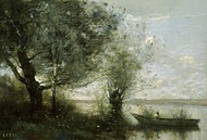 Corot - Landskab med en båd, ca.  1862.jpg