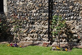 Sartiame a spina di pesce della chiesa di Corringham (Essex)