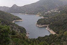 Lac de Tolla, where the Ese joins the Prunelli