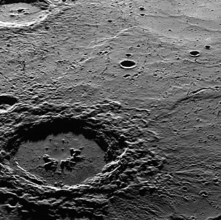 <span class="mw-page-title-main">Hokusai (crater)</span> Crater on Mercury