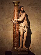 Krisztus az oszlopnál, Pedro de Bolduque.