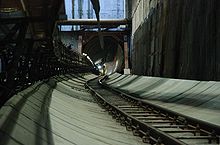 Wilhelm-Leuschner-Platz station, overlooking the tunnel boring machine Ctl leuschnerplatz2.jpg