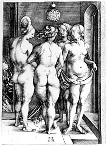 The Four Witches (1497), by Albrecht Durer, Germanisches Nationalmuseum, Nurnberg. Durer - The Four Witches.jpg