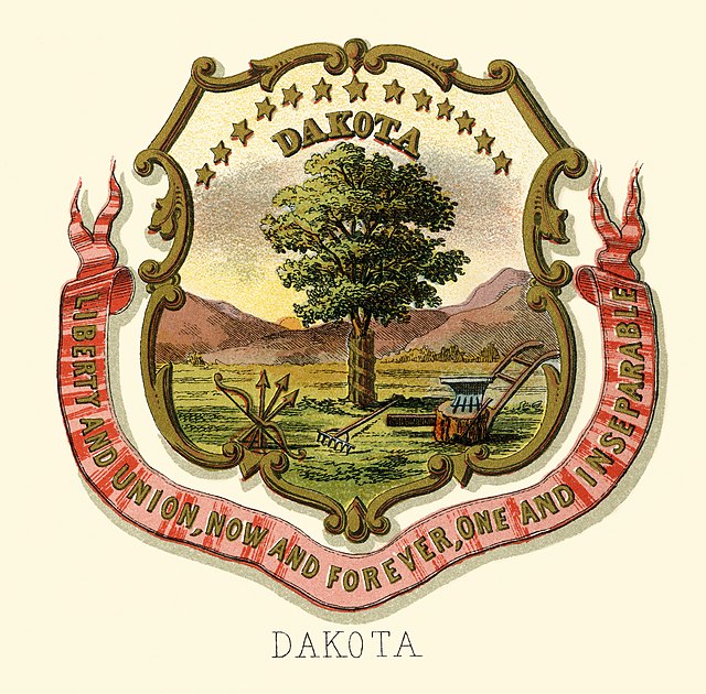 Coat of arms of the Dakota Territory