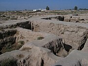 デナウ付近のダルヴェルジン・テペ遺跡