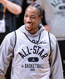 DeMar DeRozan (19. února 2022)