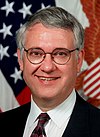 Deputy Secretary of Defense John Hamre, official portrait (cropped).jpg