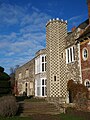 The western face of Hall Place, a house with sixteenth-century origins. [500]