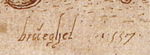 Pieter Bruegel aláírása
