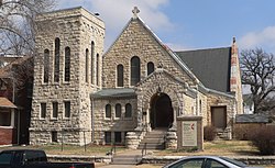 E 2. JPG'den Dietz United Methodist Kilisesi Omaha