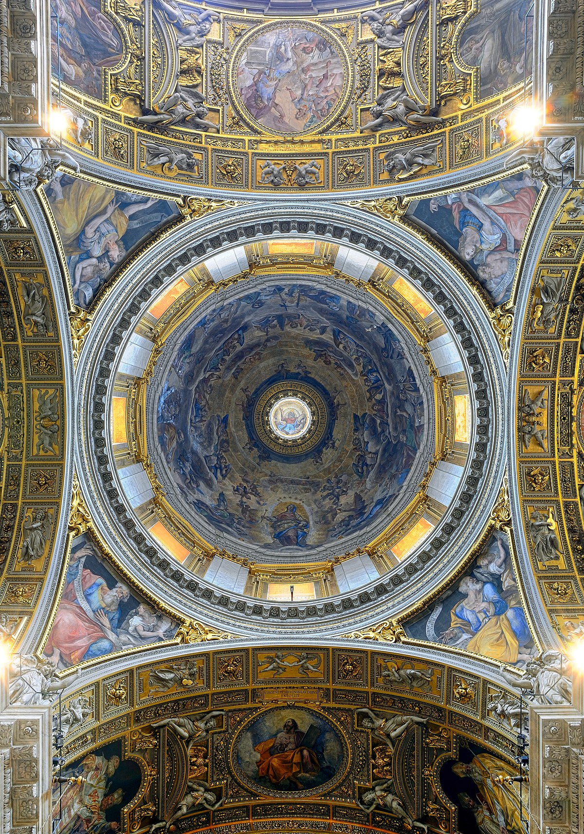 File:Dome of Cappella Paolina in Santa Maria Maggiore (Rome).jpg - Wikipedia