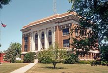 The Douglas County Courthouse in Armour 1995 Douglas County Courthouse Armour.jpg