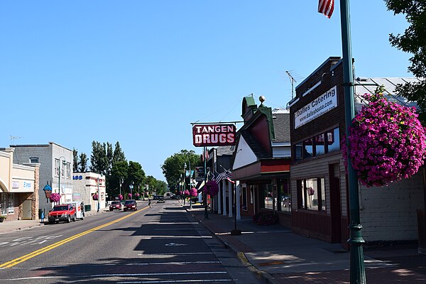 Businesses in Downtown St. Croix Falls July 2018