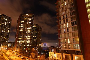 Downtown from Cambie Bridge (8215496631).jpg