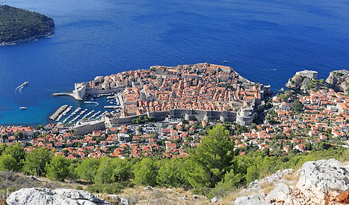 Dubrovnik as seen from Srđ - September 2017.jpg