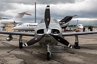 Propeller of a Cirrus SR-22T