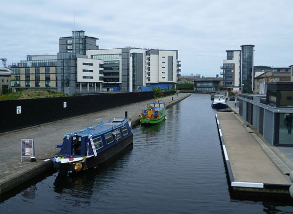 The eastern terminus at Edinburgh Quay