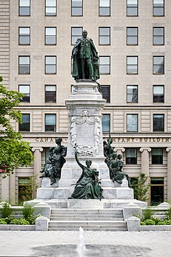 Edward VII Monument in Phillips Square