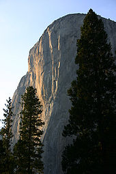 Southeast face of El Capitan viewed from Yosemite Valley. ElCapitan.jpg
