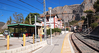 El Chorro Village in Andalusia, Spain