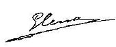 signature de Hélène de Monténégro